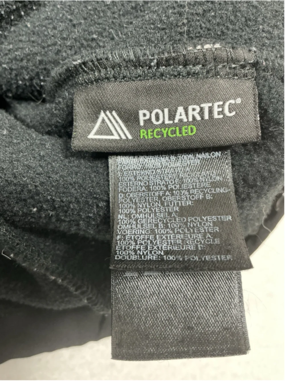 Womans North face Polar Tec Denali Fleece Jacket Size Large Black
